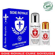 Coffret bleu serum soie royale 60 ml + shampoing bio soie royale 125ml