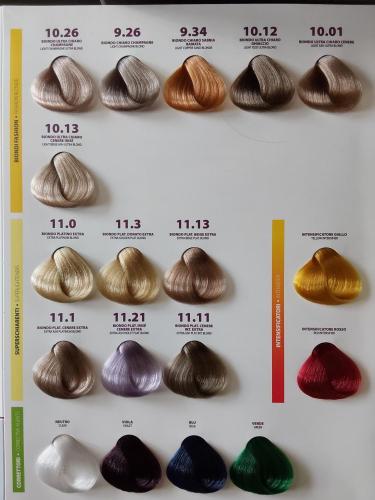 Coloration ING N°11.13 blond platine ultra cendré doré 100ml